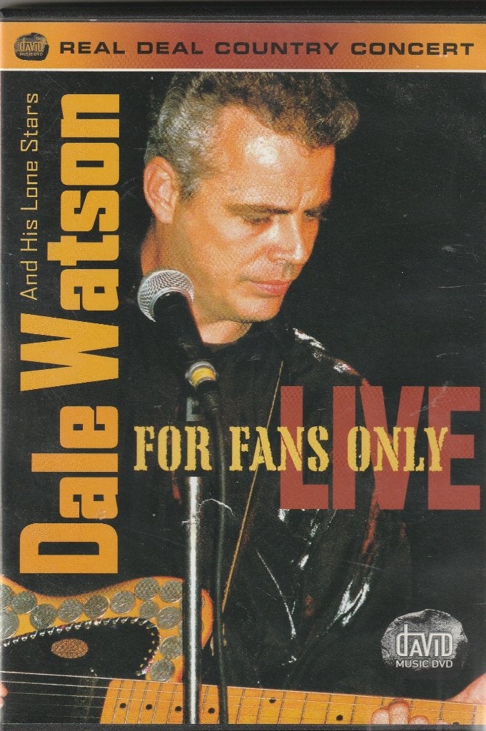 Dale Watson For Fans Only DVD, Alle leeftijden, Verzenden, Zo goed als nieuw