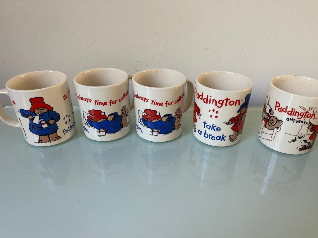 Mokken Paddington en een Starbucks, Nieuw, Ophalen of Verzenden, Overige stijlen, Kop(pen) en/of Schotel(s)