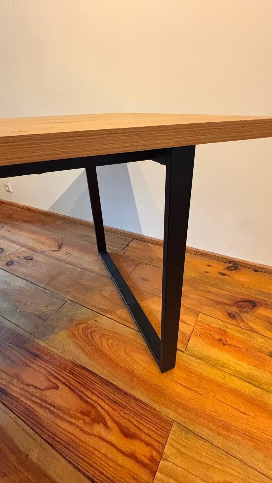 Grenen eettafel 160x90cm, Ophalen, 50 tot 100 cm, Zo goed als nieuw, 150 tot 200 cm