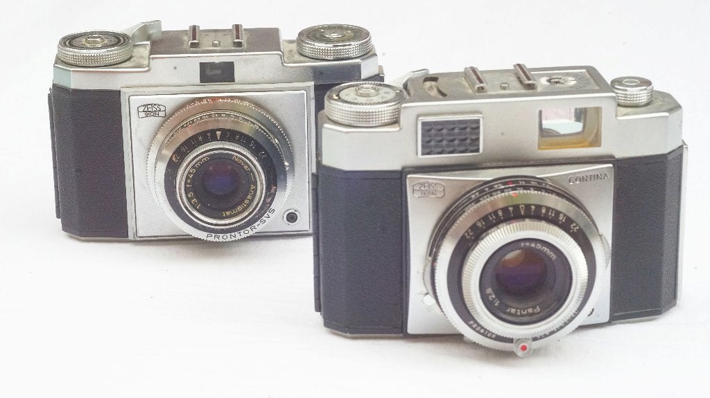 Zeiss Ikon Contina-matic II (529/24) en Contina Ia (526/24), Ophalen of Verzenden, Compact, Overige Merken