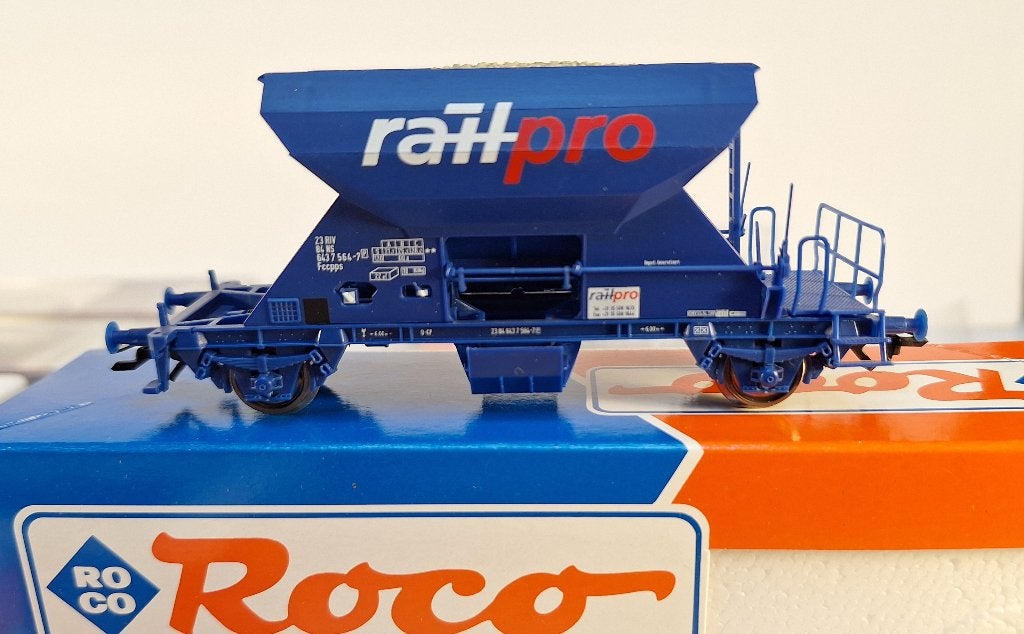 Roco NS RailPro FCCPPS zelflossers, Gelijkstroom, Ophalen of Verzenden, NS, Roco