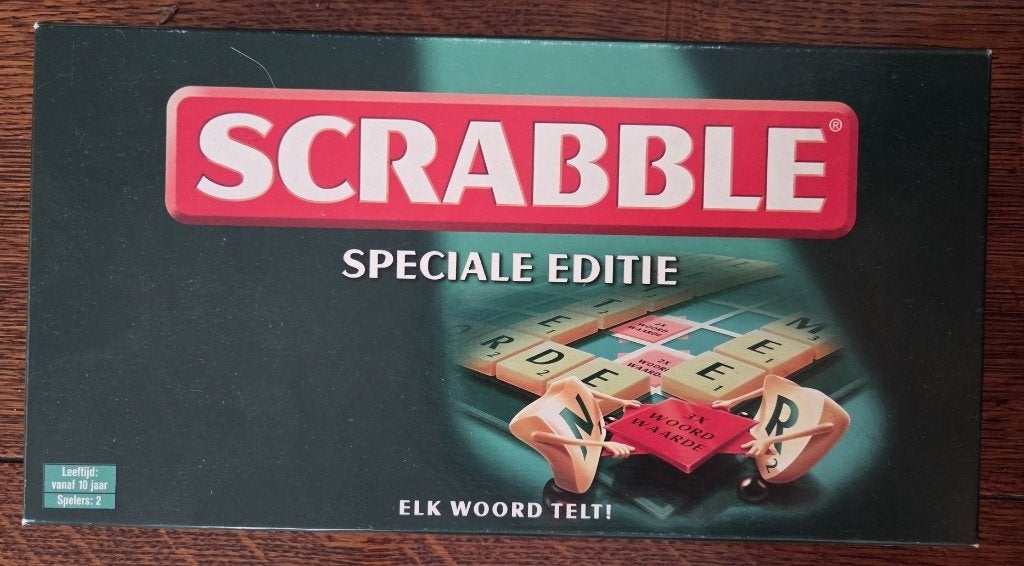 Scrabble speciale editie, Ophalen of Verzenden, Zo goed als nieuw