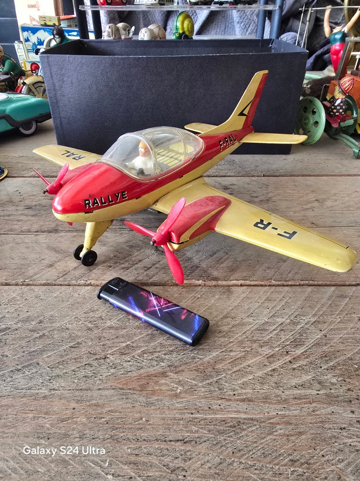 Joustra Avion Rallye speelgoedvliegtuig,, Ophalen of Verzenden