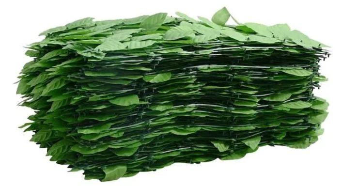 Balkonscherm met groene bladeren GRATIS BEZORGD!, Kunststof, 1 tot 2 meter, Verzenden, Nieuw