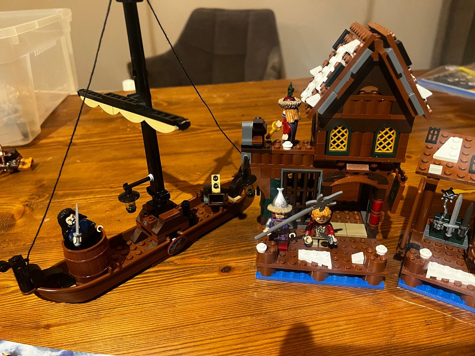 Lego 79013 hobbit lake town set, Ophalen of Verzenden, Zo goed als nieuw