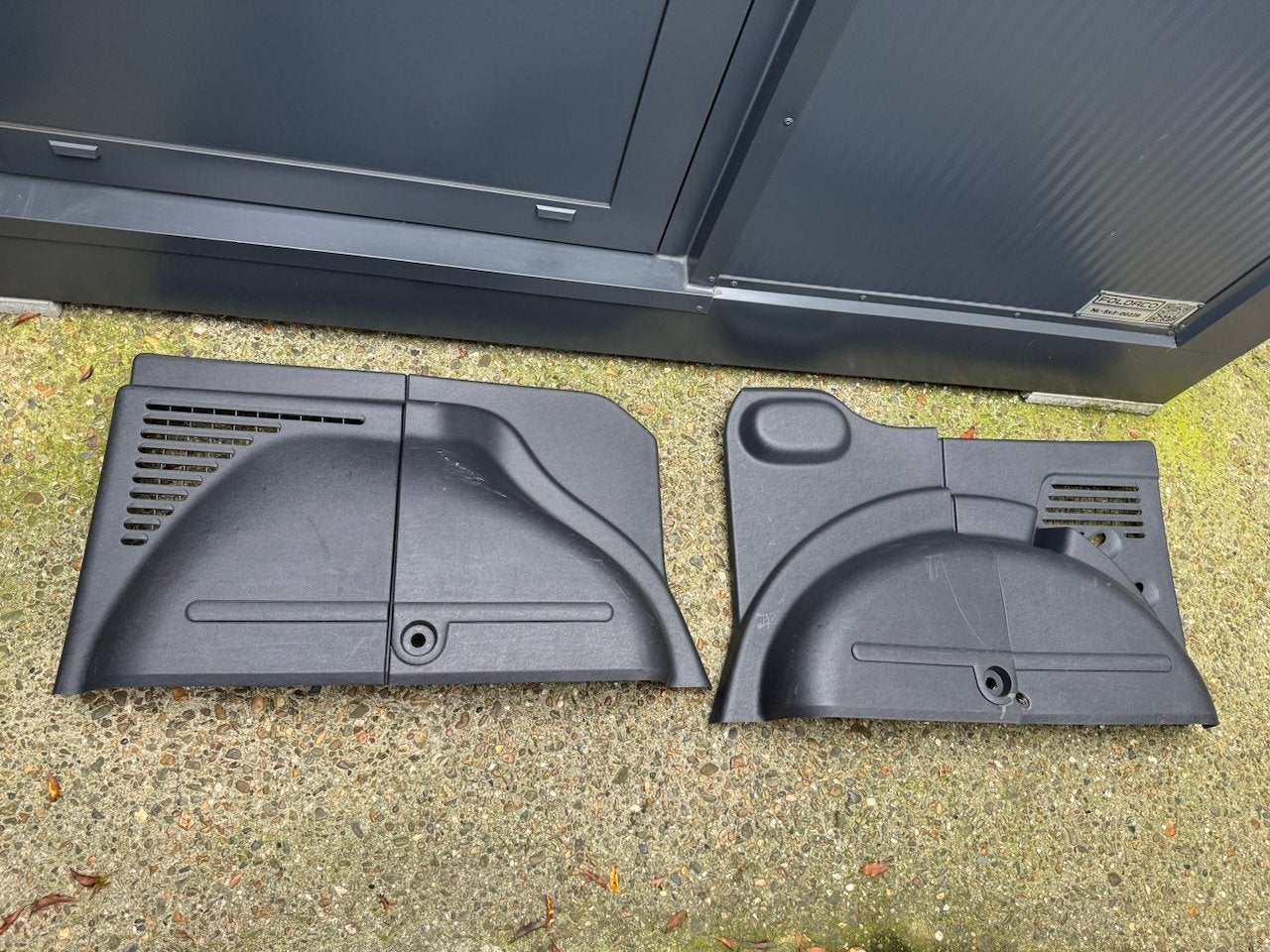 Kunstof wielbak bescherming Renault Kangoo Express 2012 2013, Ophalen of Verzenden, Gebruikt, Renault