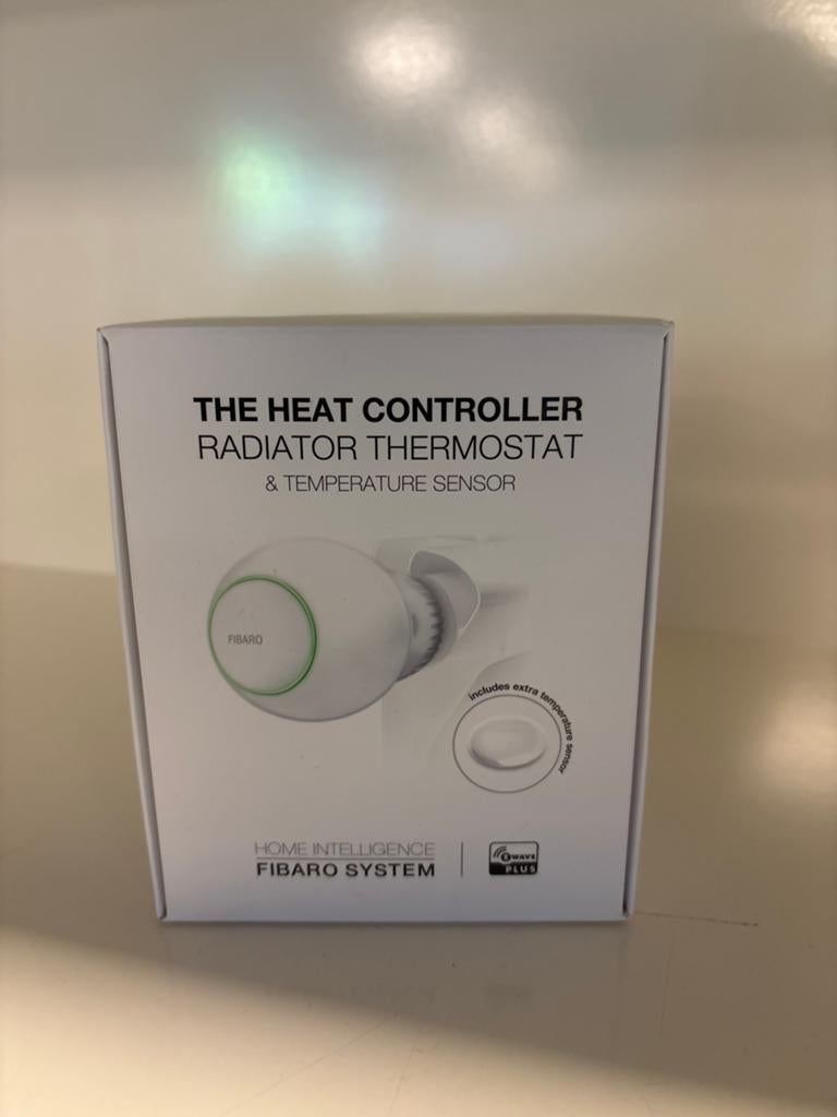 Fibaro The Heat Controller Radiator Thermostaat, Ophalen of Verzenden, Slimme thermostaat, Nieuw