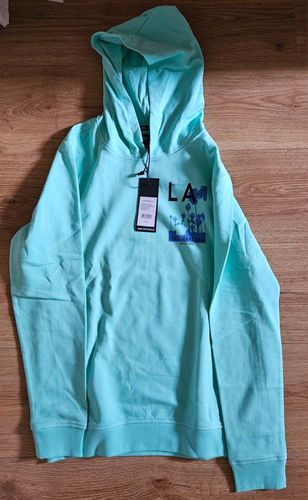 (NIEUW) CARS HOODIE MAAT 164, Trui of Vest, Nieuw, Ophalen of Verzenden, Jongen
