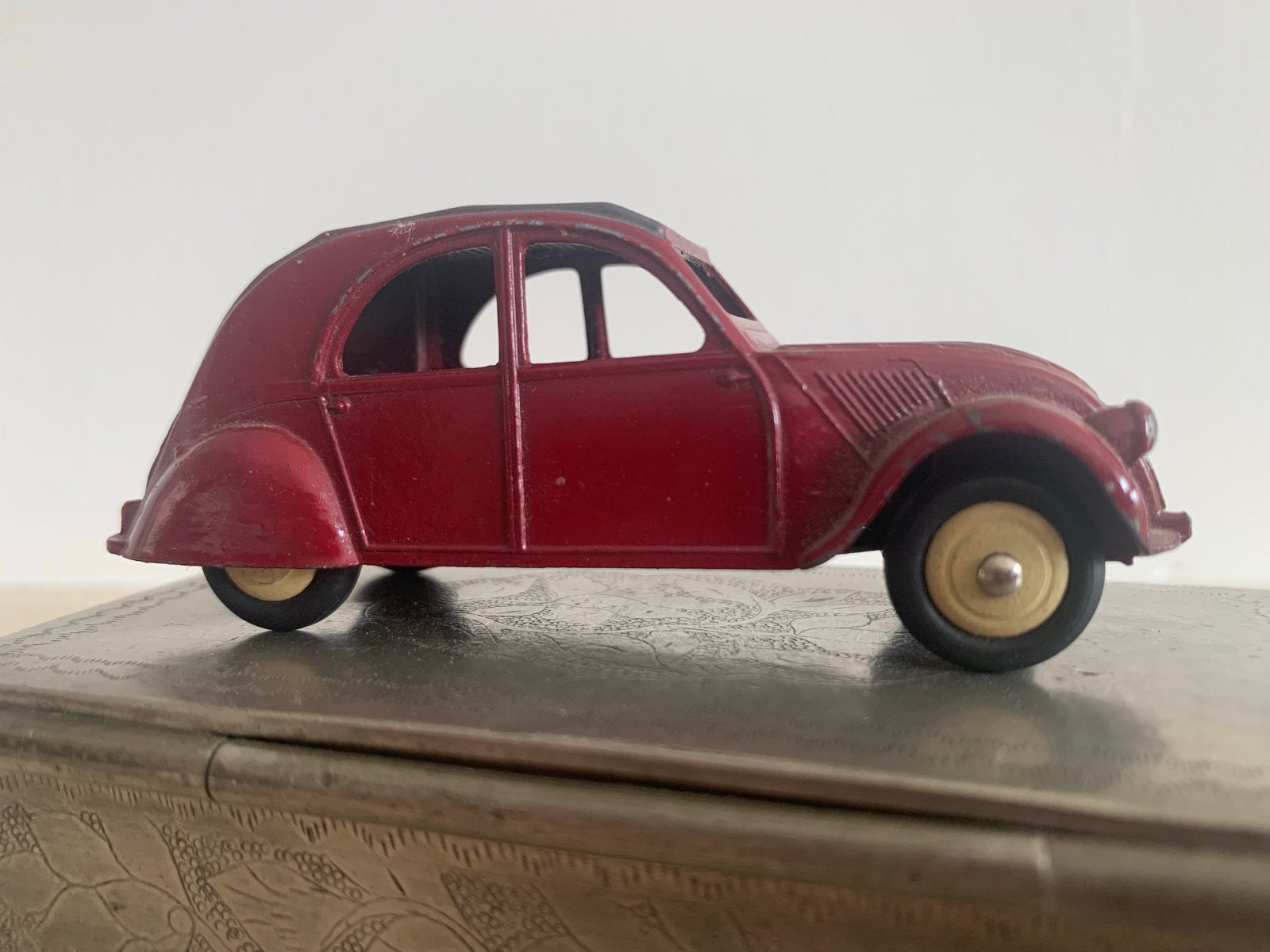 Vintage Dinky Toys Citroën 2CV - Model 24T (Frankrijk), Ophalen of Verzenden, Gebruikt