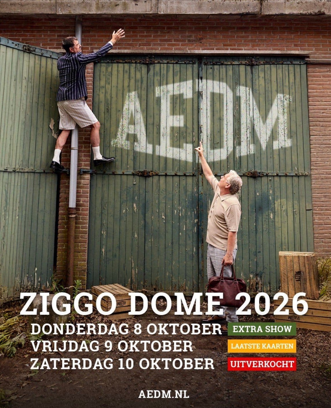 2 staplaatsen acda en de munnik ziggo dome (zaterdag), Twee personen, Oktober