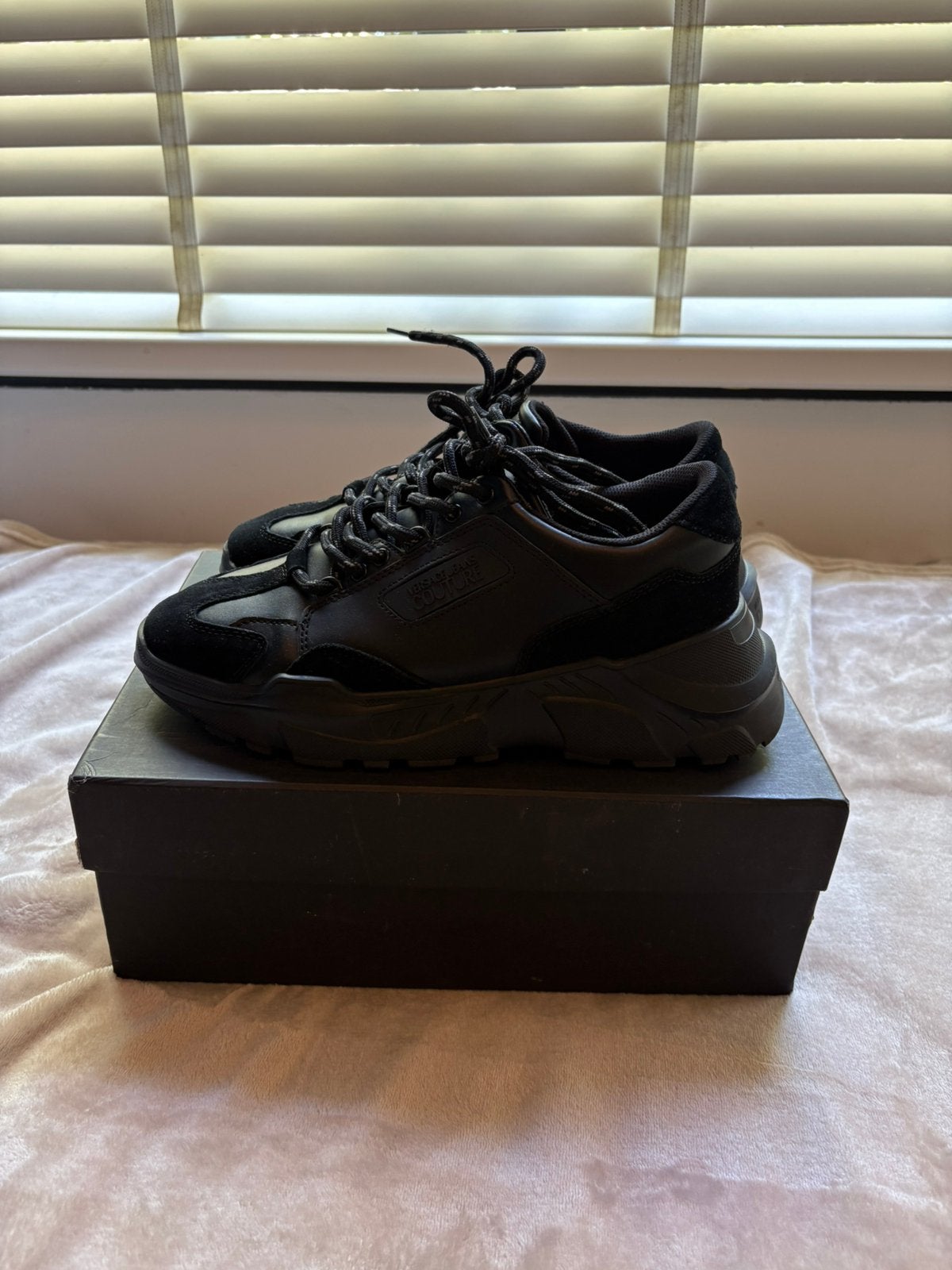 Versace Jeans Couture schoenen, Zwart, Ophalen of Verzenden, Sneakers of Gympen, Zo goed als nieuw