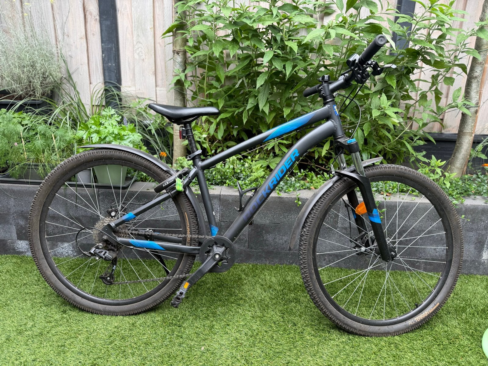 Rockrider ST120 Mountainbike - 9 versnellingen, 27inch, Gebruikt, Hardtail, Heren, Ophalen of Verzenden