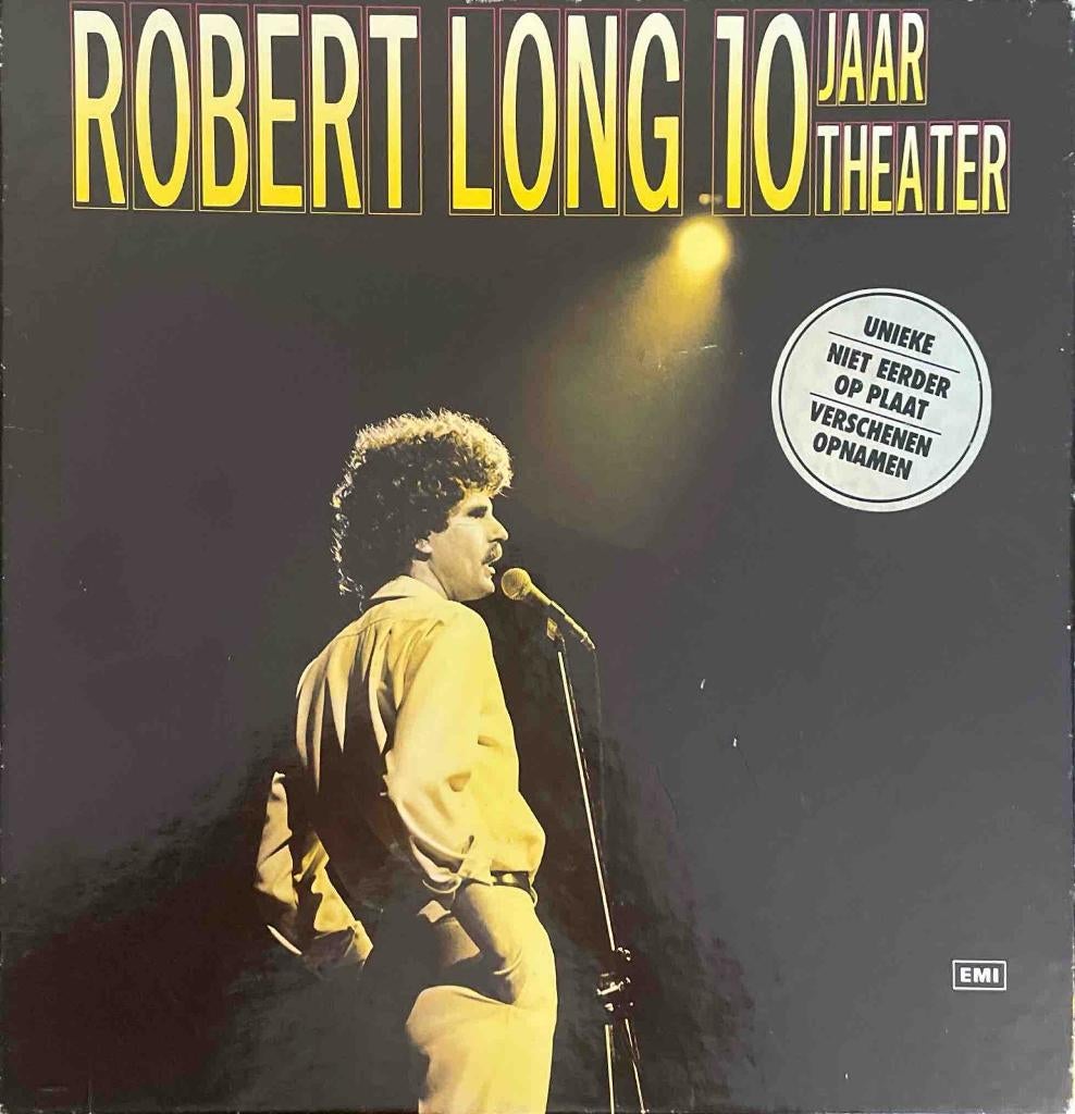 Robert Long - 10 jaar Theater, Overige formaten, Inclusief boekje, Ophalen of Verzenden, Zo goed als nieuw