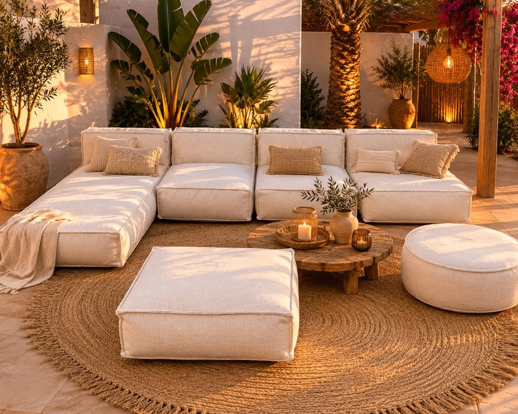 Maya Living Lounge outdoor set demo hoge korting!, Tuin en Terras, Tuinsets en Loungesets, Nieuw, Loungeset, Overige materialen