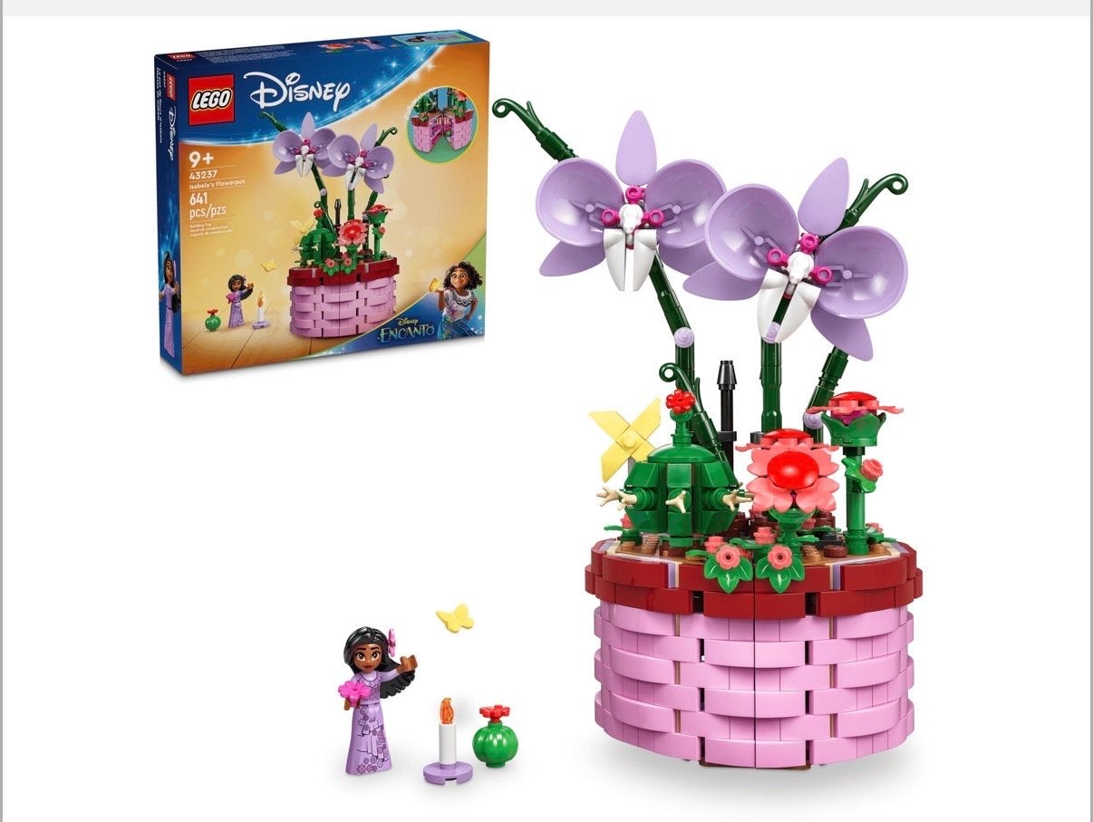 LEGO Disney Encanto Isabela's Bloempot 43237, Ophalen of Verzenden, Zo goed als nieuw