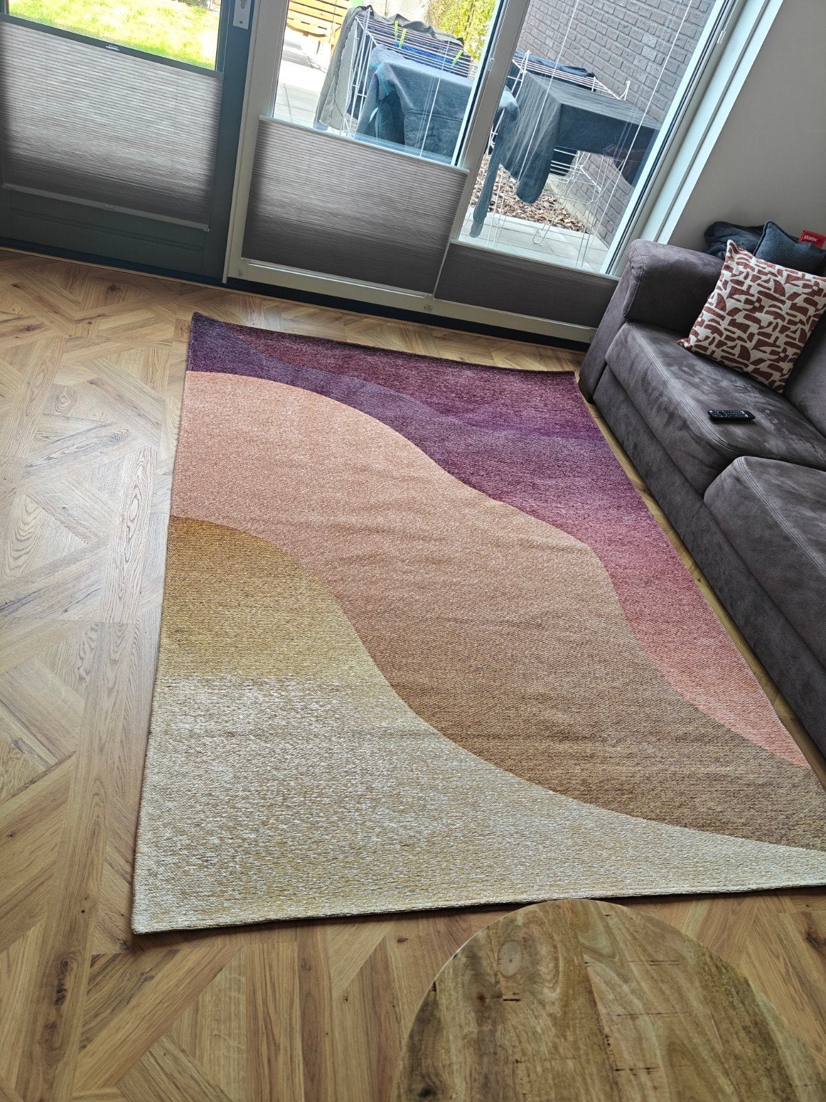 Vloerkleed Karpet Sahara Pronto Wonen 160x230 cm - Nieuw, Huis en Inrichting, Stoffering | Tapijten en Kleden, Ophalen, Bruin