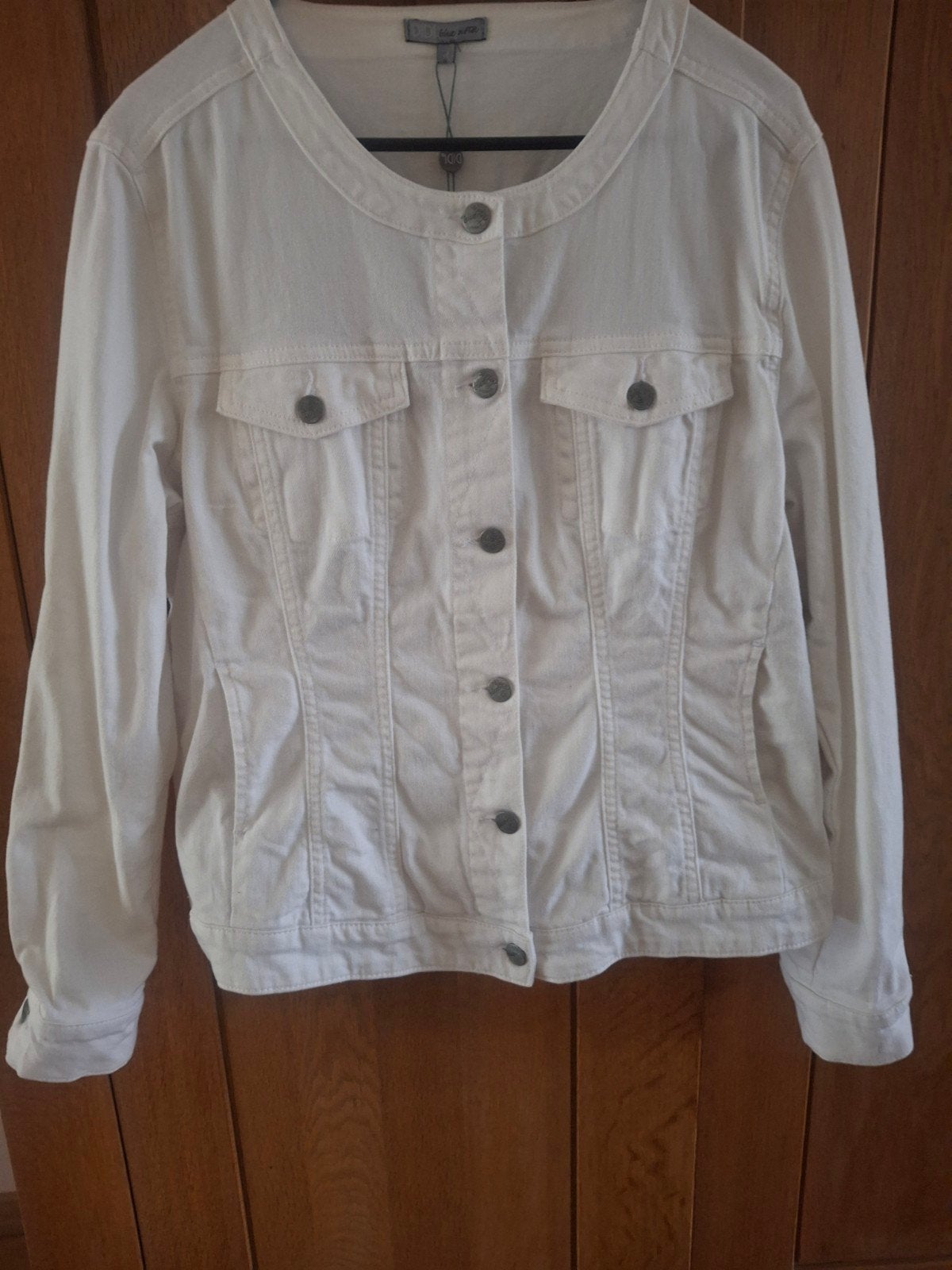 Mooi nieuw jeans jasje van didi., Wit, Maat 46/48 (XL) of groter, Nieuw, Didi