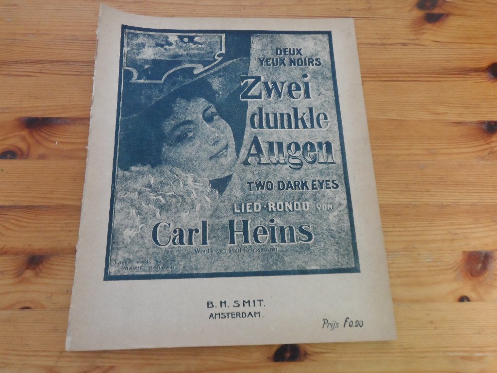 Zwei dunkle augen - carl heins, Zang, Gebruikt, Ophalen of Verzenden, Artiest of Componist