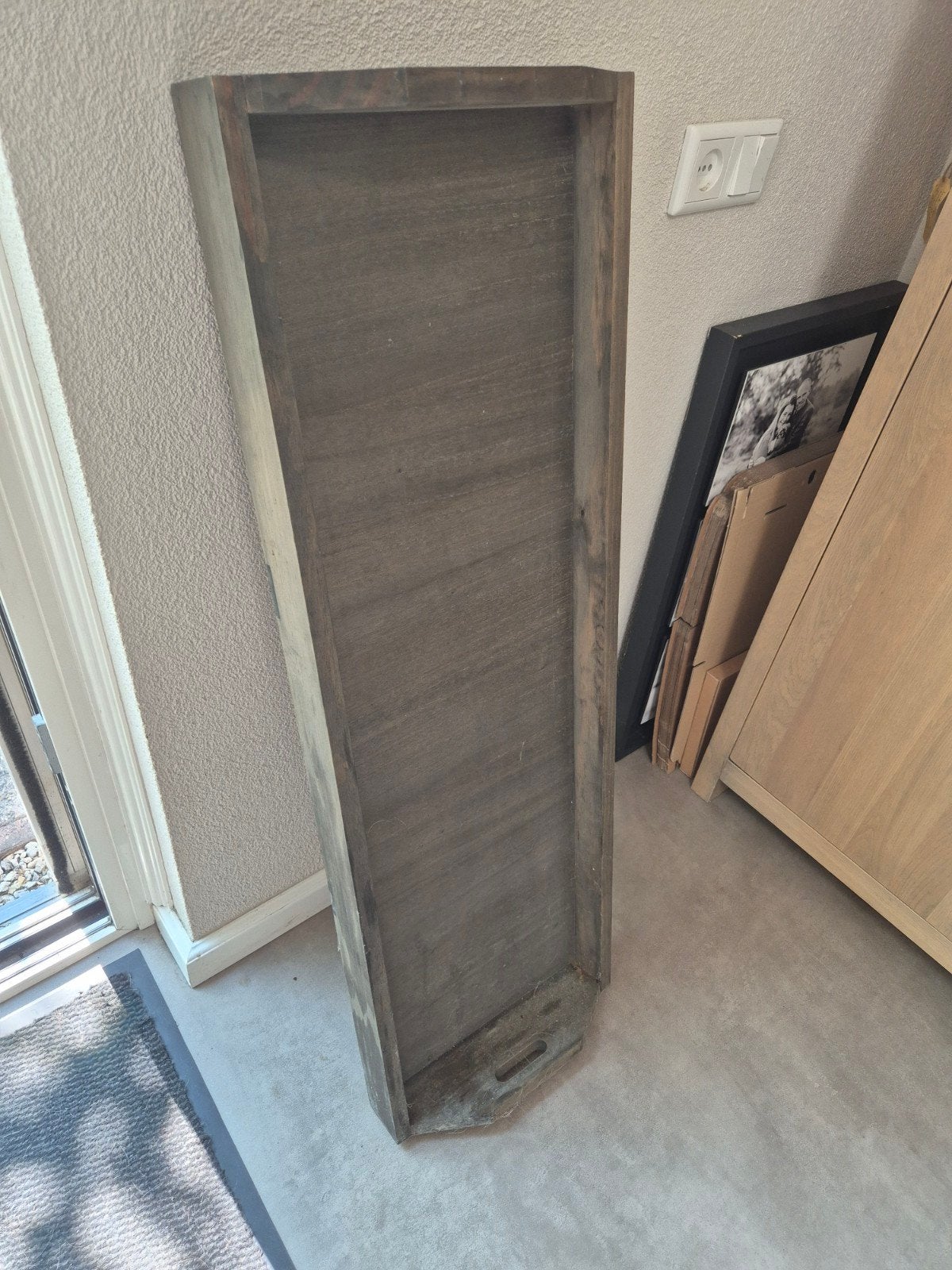 Grote borrelplank hout dienblad, Ophalen, Serveerplank, Zo goed als nieuw, Rechthoekig