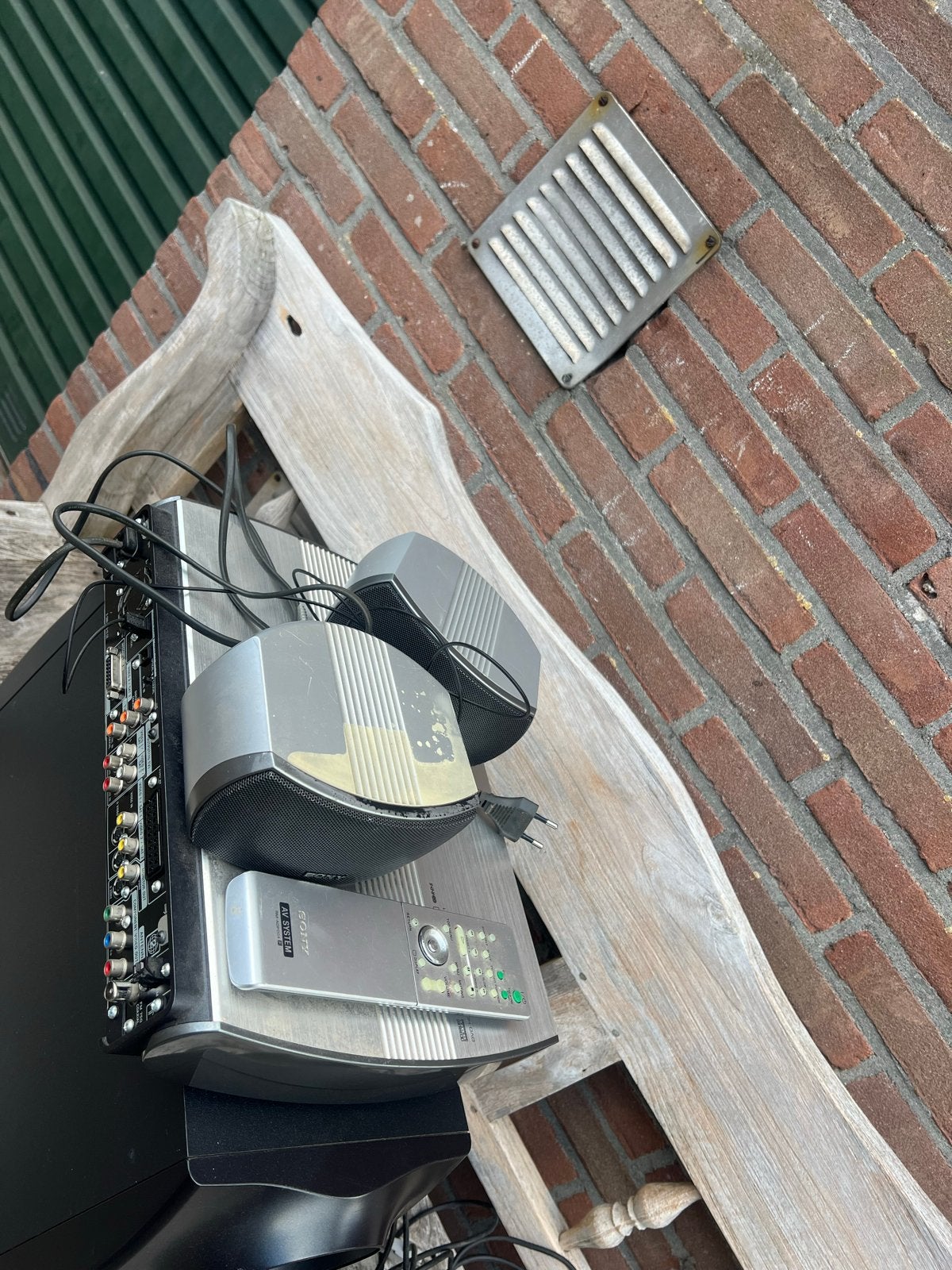 Sony Radio DVD CD Speler met Speakers en Subwoofer, Ophalen, Gebruikt, 2.1-systeem, Sony