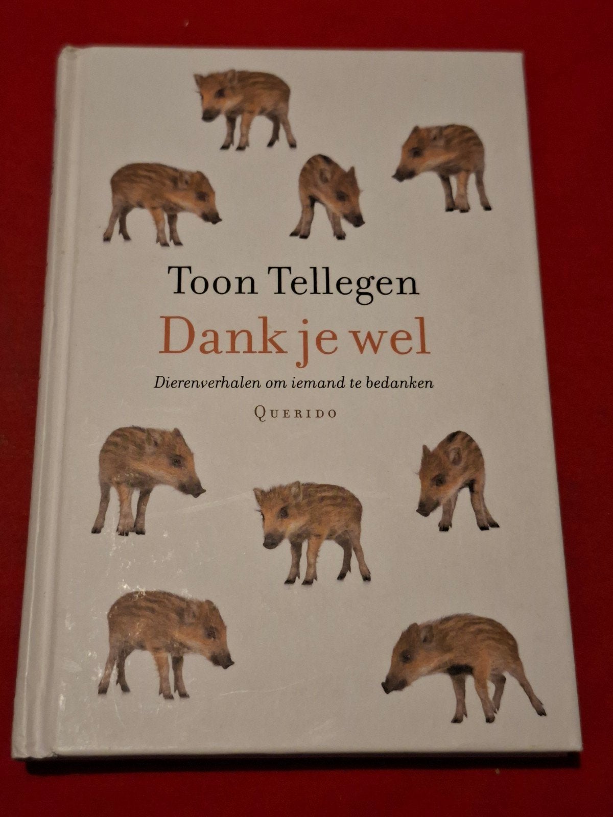 Dank je wel. Toon Tellegen. 2015. In hele mooie staat., Boeken, Ophalen of Verzenden, Zo goed als nieuw