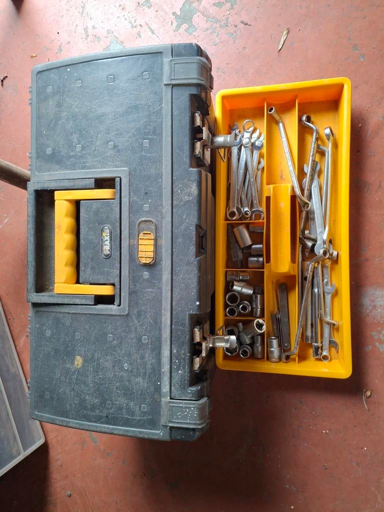Complete set steek en ringsleutelset met koffer - alle maten, Ophalen