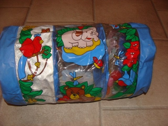 opblaasbare cilinder, Kinderen en Baby's, Ophalen, Zo goed als nieuw, Babygym, Met geluid