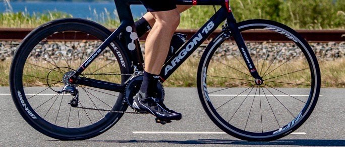 Setje wielen voor tijdritfiets / Triathlonfiets, Ophalen of Verzenden, Zo goed als nieuw, Wiel, Aluminium