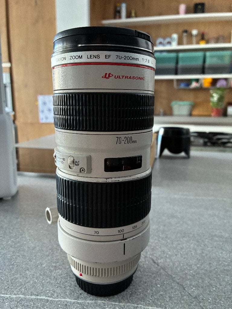 Canon EF 70-200mm f/2.8L USM | Lees advertentie, Gebruikt, Statiefgondel, Canon, Canon EF