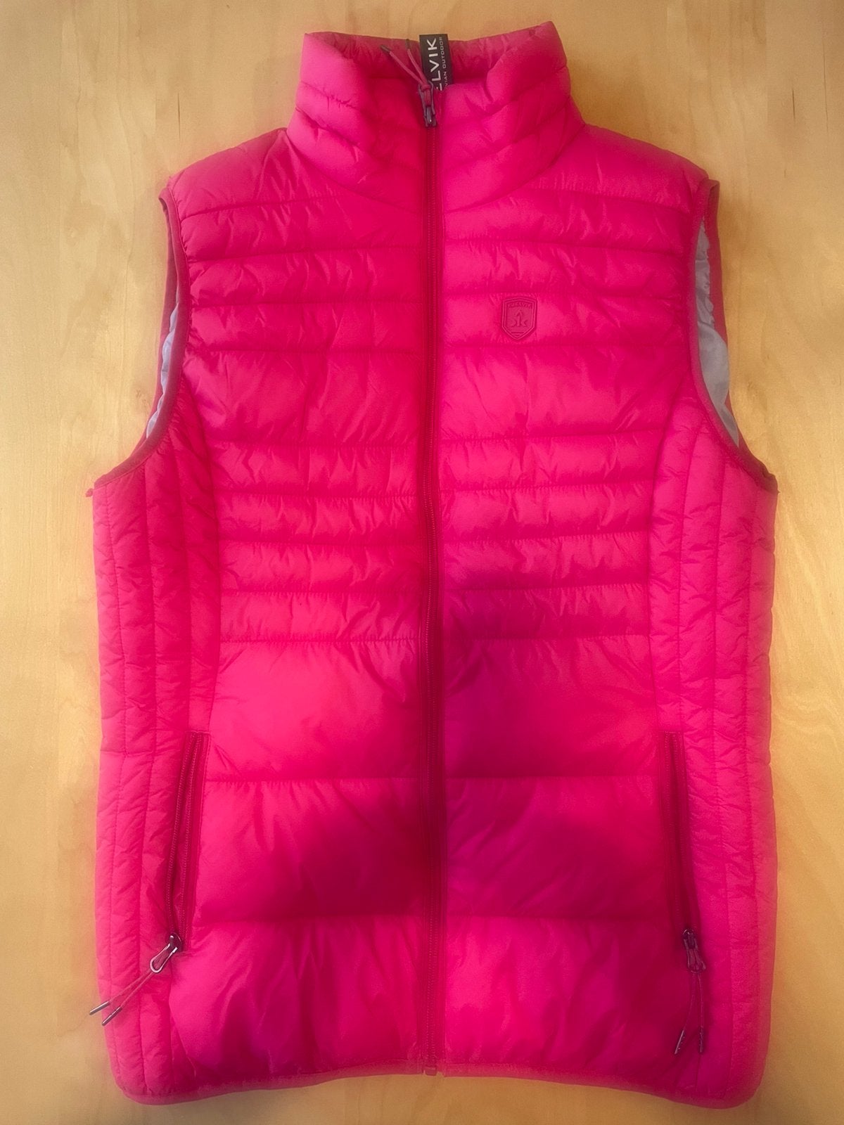 Roze bodywarmer Kjelvik mt 38, Kleding | Dames, Bodywarmers, Verzenden, Gedragen, Maat 38/40 (M), Roze