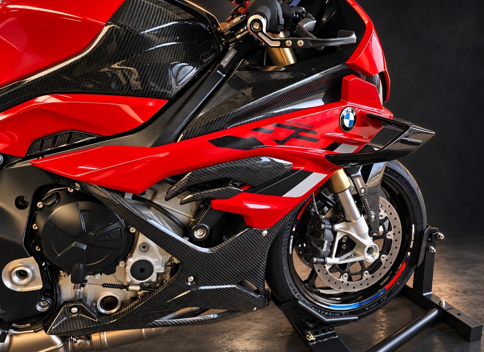 BMW S1000RR Akra Carbon Full options, Motoren, Super Sport, Handgeschakeld, ABS, Gebruikt