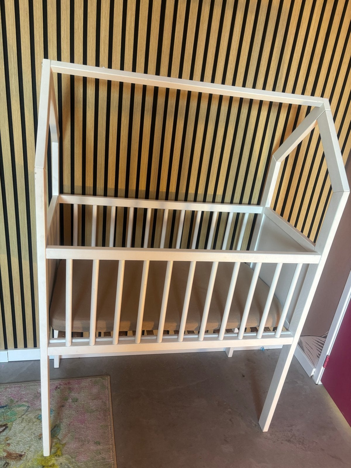 Wiegje met nieuw Aerosleep matras, Kinderen en Baby's, Ophalen of Verzenden, Zo goed als nieuw, Wieg