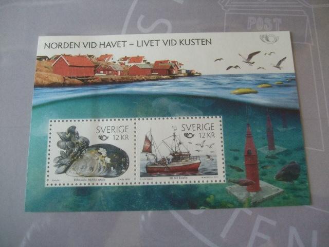 Zweden postfris mi nr block 34, Verzenden, Zweden, Postfris