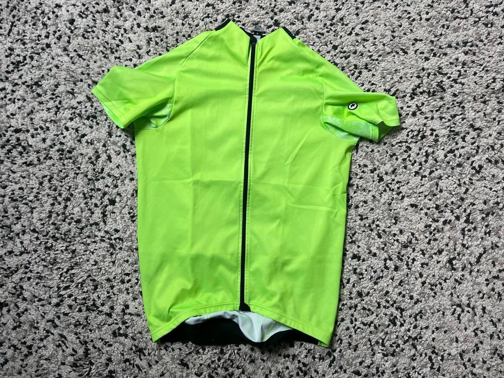 Assos Mille GT Fietsshirt - Neon geel/groen, Gebruikt, Ophalen of Verzenden, Bovenkleding, Heren
