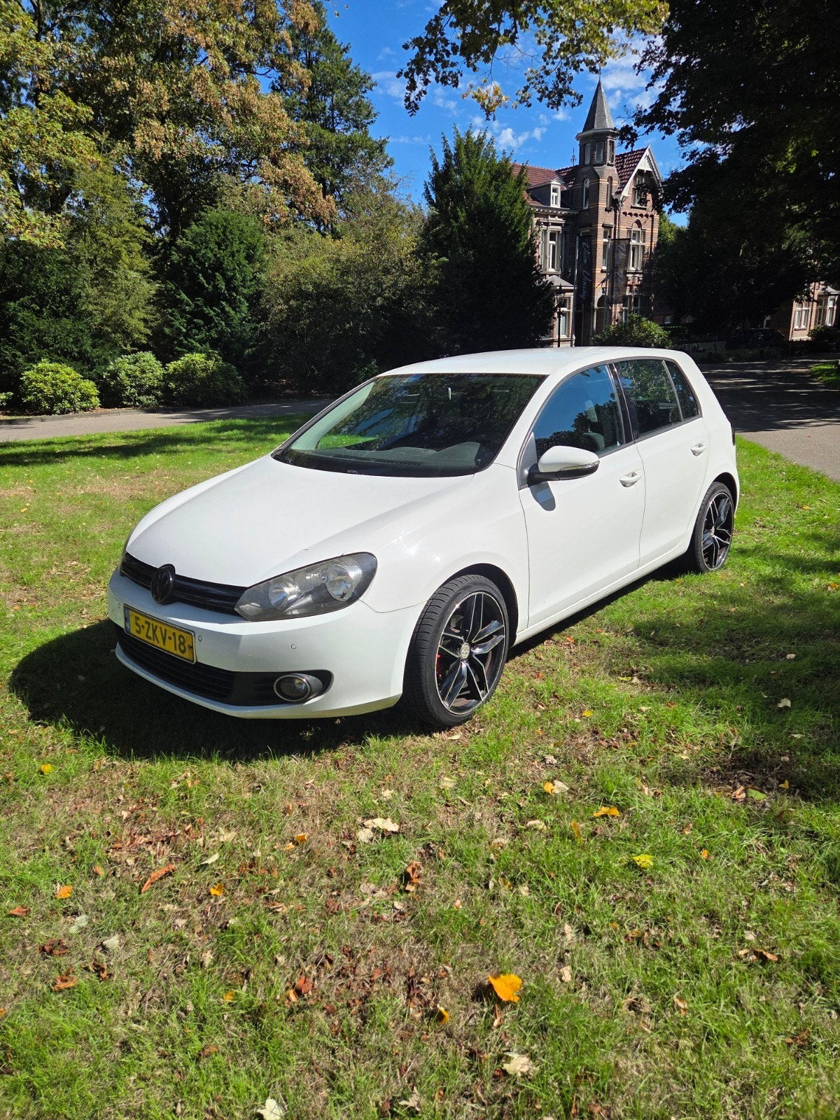 Volkswagen Golf 1.4, Android Car, dealer/garage onderhouden, Auto's, Voorwielaandrijving, Dealer onderhouden, Zwart, 4 cilinders