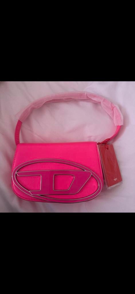 Diesel tas in het roze, Sieraden, Tassen en Uiterlijk, Tassen | Damestassen, Ophalen of Verzenden, Zo goed als nieuw, Roze, Handtas