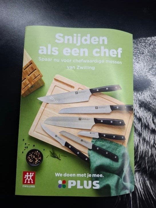 3 volle plus messen spaarkaarten en nog 6 losse zegels, Plus, Ophalen of Verzenden