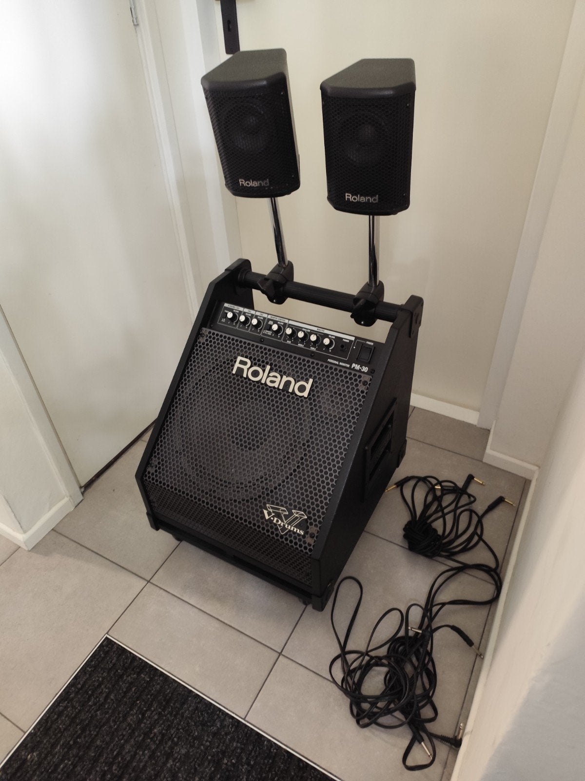 Roland PM-30 Personal Monitor voor V-Drums, Muziek en Instrumenten, Drumstellen en Slagwerk, Ophalen, Zo goed als nieuw, Roland