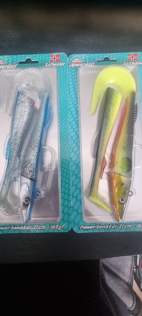 Berkley Power SandEel 21cm - 160gr Kunstaas, Onbekend, Nieuw, Ophalen of Verzenden, Onbekend