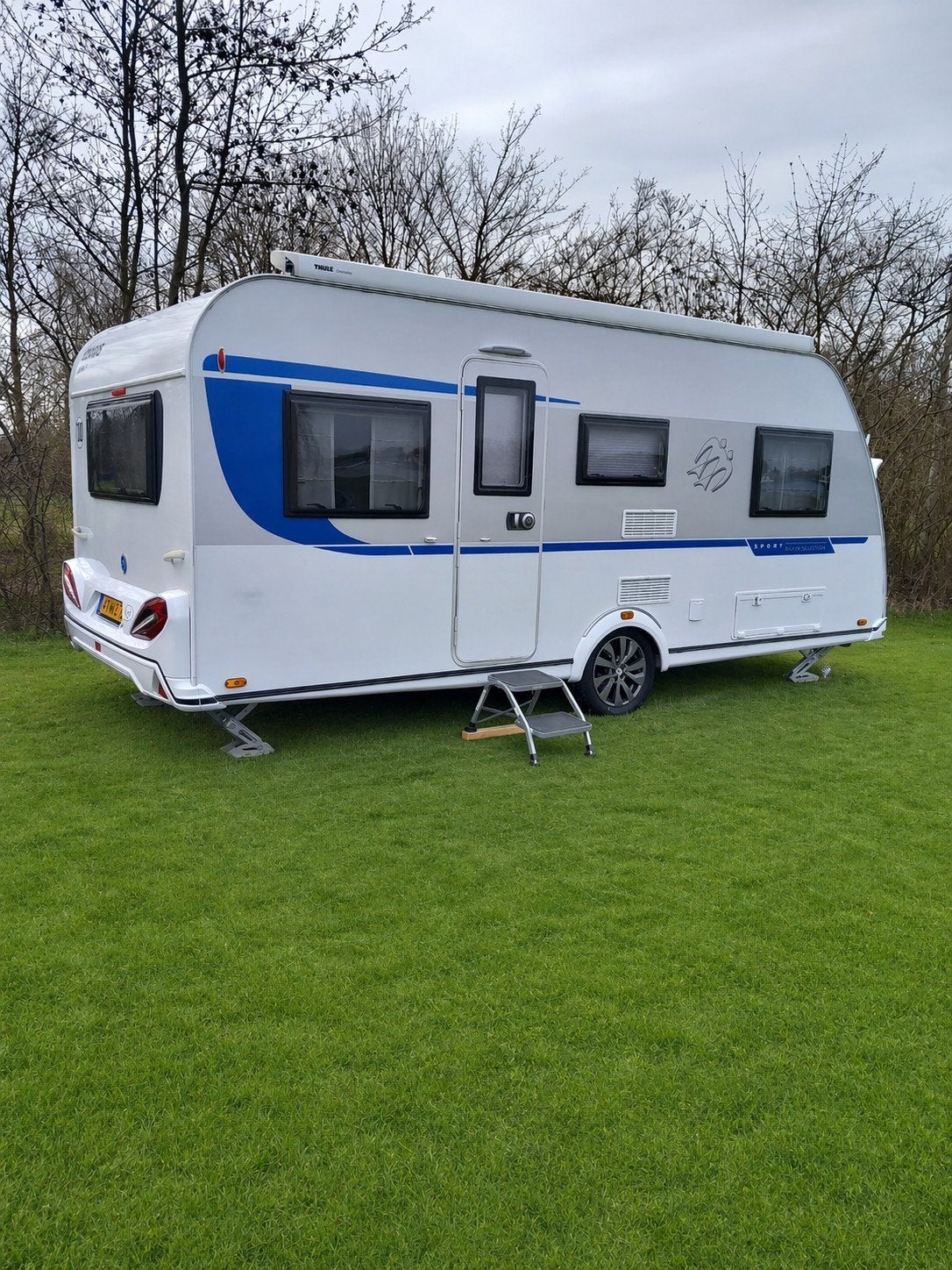 Knaus sport silver selection 500eu .enkele bedden bj.2020, Caravans en Kamperen, Caravans, Particulier, tot en met 4, 1000 - 1250 kg