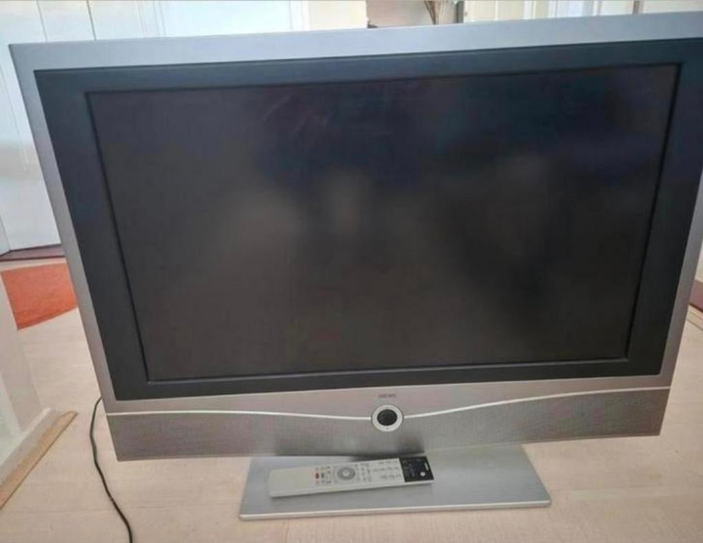 TV: Loewe Xelos A 32 (82 cm) DVB-T/C projectie-tv platina, Ophalen, 80 tot 100 cm, 50 Hz, Overige merken