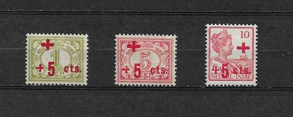 Ned-indië - Rode Kruis 1915, Ophalen of Verzenden, Postfris, Nederlands-Indië