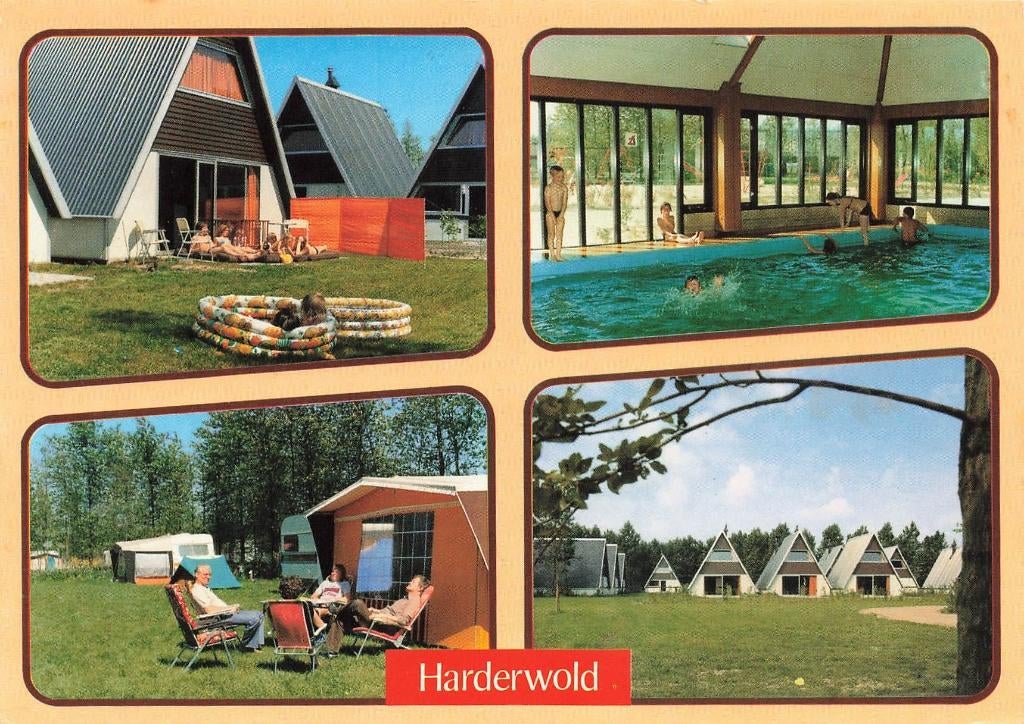 Zeewolde, Bungalowpark Harderwold, Ophalen of Verzenden, 1980 tot heden, Gelopen, Flevoland