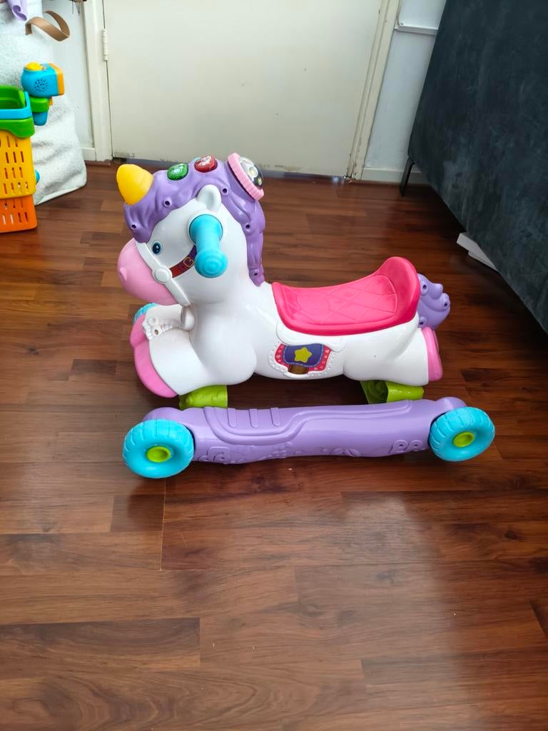 VTech Hobbel En Speel Eenhoorn ZGAN!, Ophalen, Zo goed als nieuw, 6 maanden tot 2 jaar