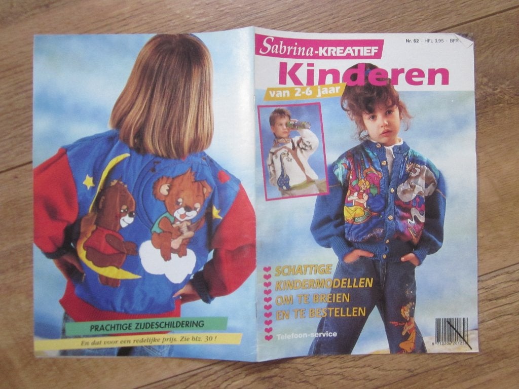 Sabrina Kreatief schattige kindermodellen breien  2 - 6 jaar, Ophalen of Verzenden, Zo goed als nieuw, Breien, Patroon of Boek