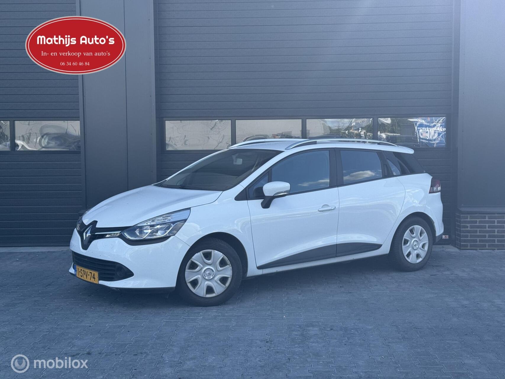 Renault Clio Estate 1.5 dCi ECO Authentique Nette auto! NAP, Voorwielaandrijving, Euro 5, 28 km/l, 4 cilinders