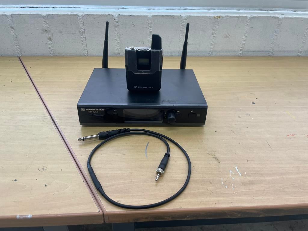 Sennheiser EW-D1 2.4Ghz draadloos instrument/mic set, Muziek en Instrumenten, Microfoons, Ophalen of Verzenden, Gebruikt, Overige typen