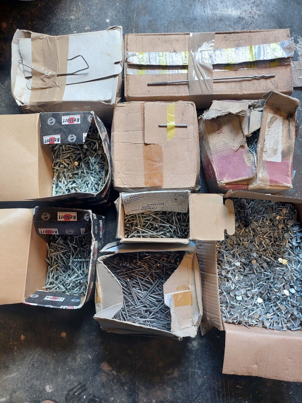 pakken spijkers, Nieuw, Ophalen of Verzenden, Spijkers, Minder dan 50 mm