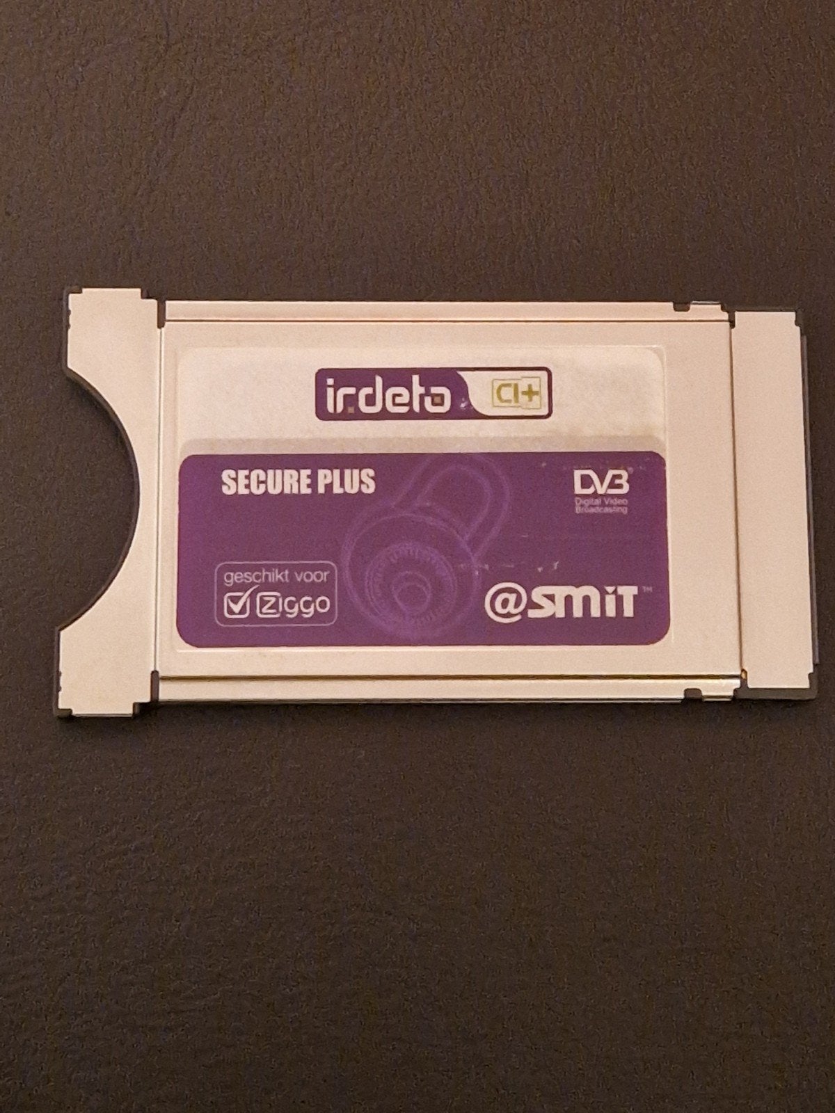 SMiT Irdeto CI+ module (model 5877), Ophalen of Verzenden, Gebruikt, Decoder