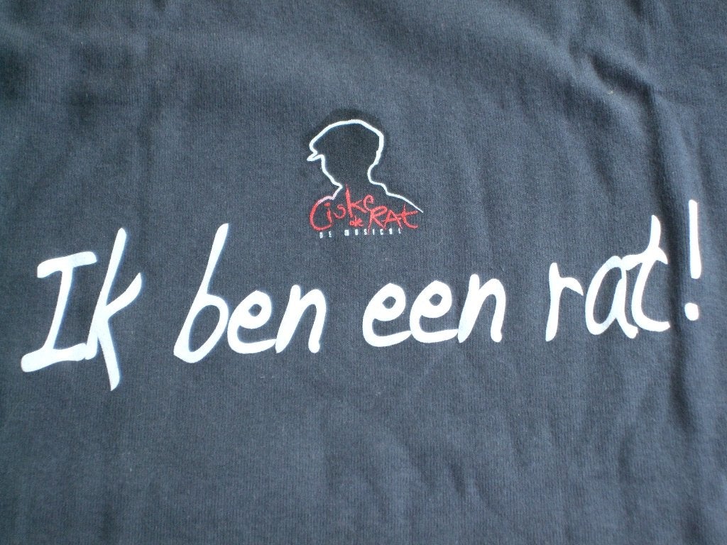 Nieuw: T-Shirt Ciske de Rat van Joop v/d Ende productions, Verzamelen, Ophalen of Verzenden, Nieuw